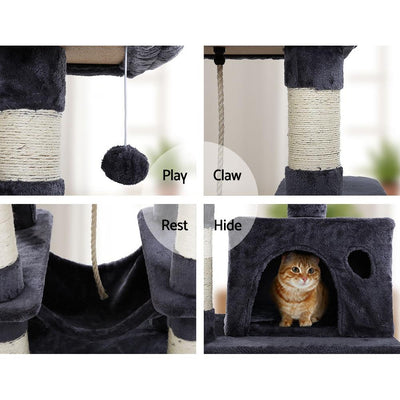 i.Pet Cat Tree Trees Scratching Post Scratcher Tower Condo House