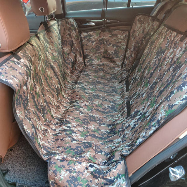 Waterproof Rear Car Seat Cover complete with Safety Belt